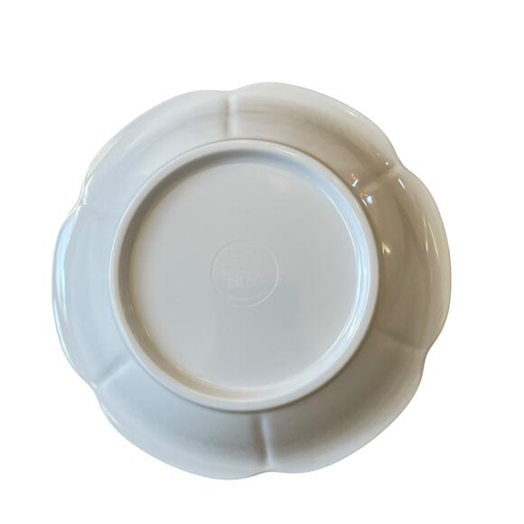 SOHO LOFT Hummingbird Pink Floral Melamine Salad Bowls 8in Set of 4 Spring NEW - Picture 12 of 15